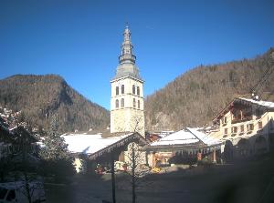 WebCam showing current Snow conditions in La Clusaz, ©null