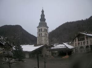 WebCam showing current Snow conditions in La Clusaz, ©null