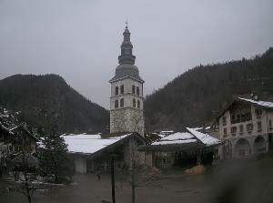 WebCam showing current Snow conditions in La Clusaz, ©null