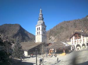 WebCam showing current Snow conditions in La Clusaz, ©null