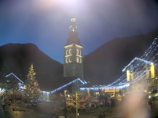 WebCam showing current Snow conditions in La Clusaz