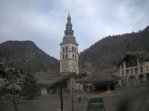 WebCam showing current Snow conditions in La Clusaz, ©null