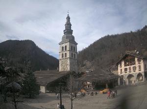 WebCam showing current Snow conditions in La Clusaz, ©null