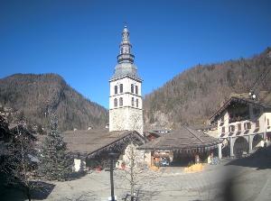 WebCam showing current Snow conditions in La Clusaz, ©null