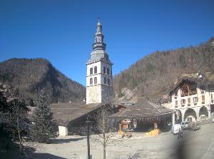 WebCam showing current Snow conditions in La Clusaz, ©null