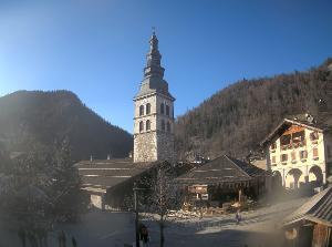 WebCam showing current Snow conditions in La Clusaz, ©null