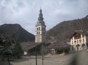 WebCam showing current Snow conditions in La Clusaz, ©null