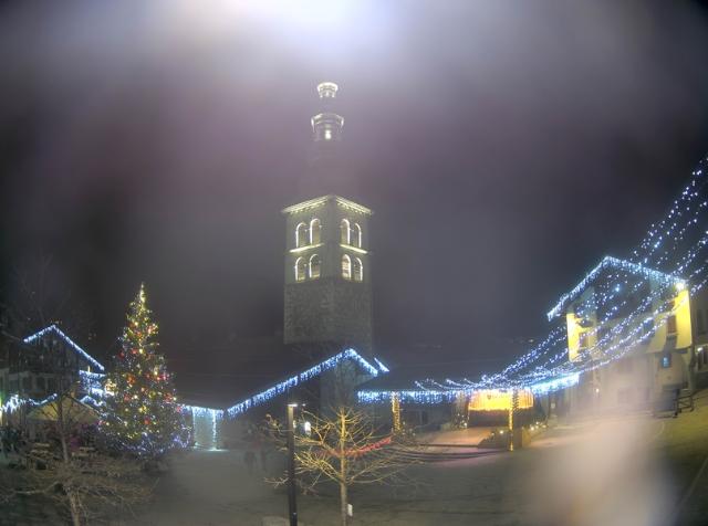 WebCam showing current Snow conditions in La Clusaz