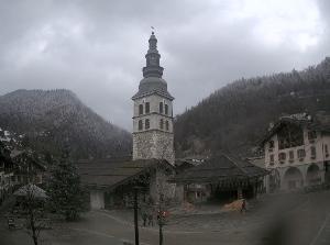 WebCam showing current Snow conditions in La Clusaz, ©null