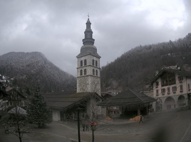 WebCam showing current Snow conditions in La Clusaz