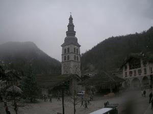 WebCam showing current Snow conditions in La Clusaz, ©null