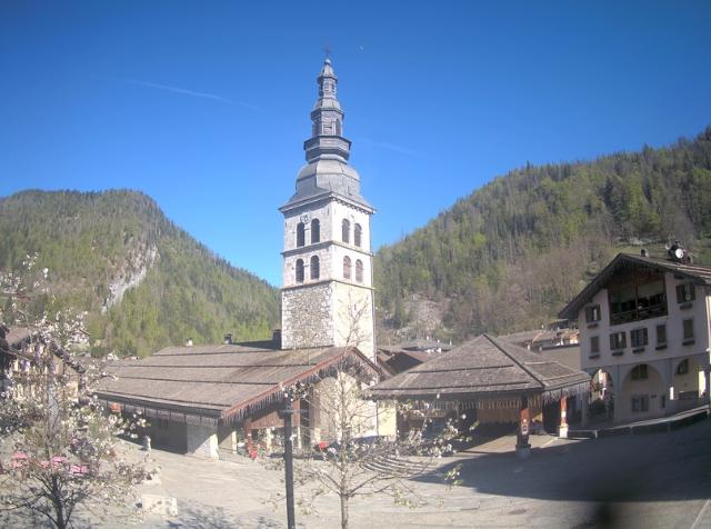 WebCam showing current Snow conditions in La Clusaz
