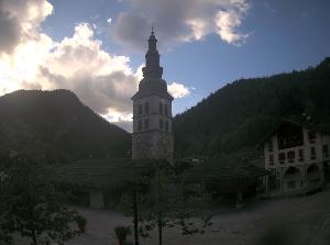 WebCam showing current Snow conditions in La Clusaz, &copy;null