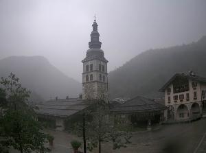WebCam showing current Snow conditions in La Clusaz, &copy;null