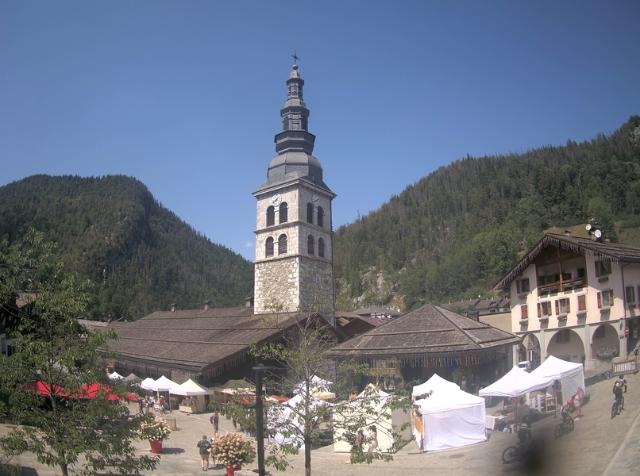 WebCam showing current Snow conditions in La Clusaz