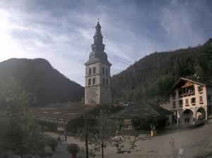 WebCam showing current Snow conditions in La Clusaz, &copy;null