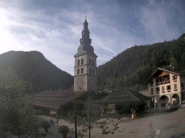 WebCam showing current Snow conditions in La Clusaz