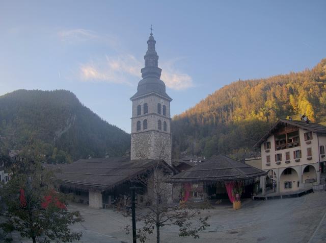 WebCam showing current Snow conditions in La Clusaz