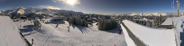 WebCam showing current Snow conditions in Megève