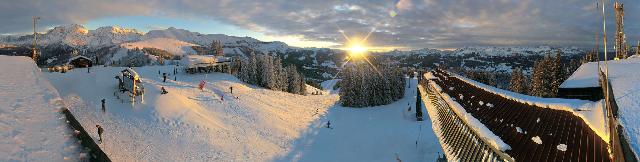 WebCam showing current Snow conditions in Megève