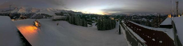 WebCam showing current Snow conditions in Megève