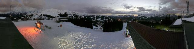 WebCam showing current Snow conditions in Megève