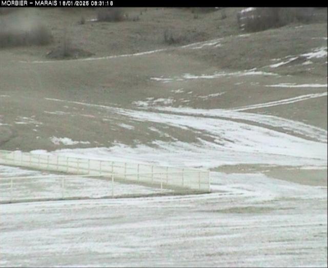 WebCam showing current Snow conditions in Morbier