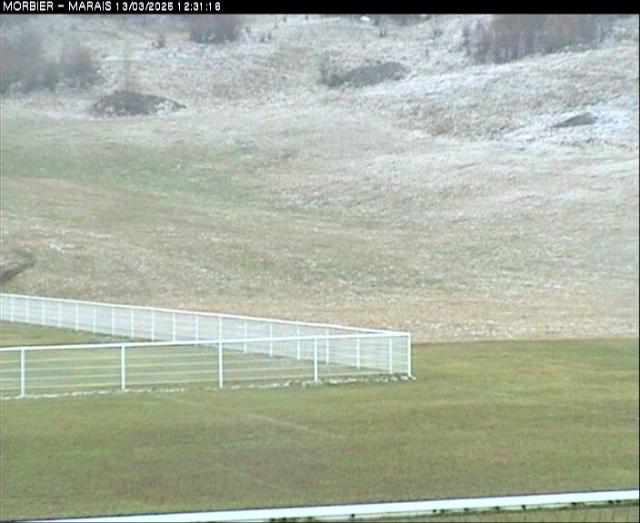 WebCam showing current Snow conditions in Morbier