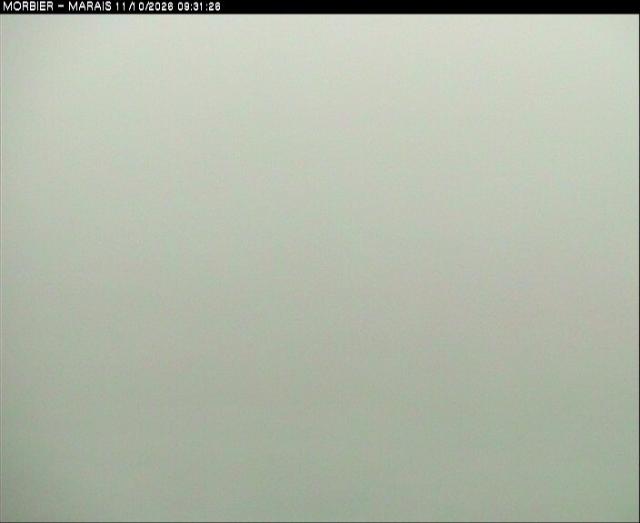 WebCam showing current Snow conditions in Morbier