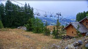 WebCam showing current Snow conditions in Réallon, &copy;www.trinum.com