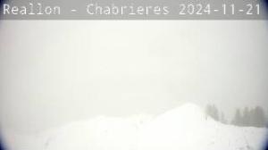 WebCam showing current Snow conditions in Réallon, ©www.trinum.com