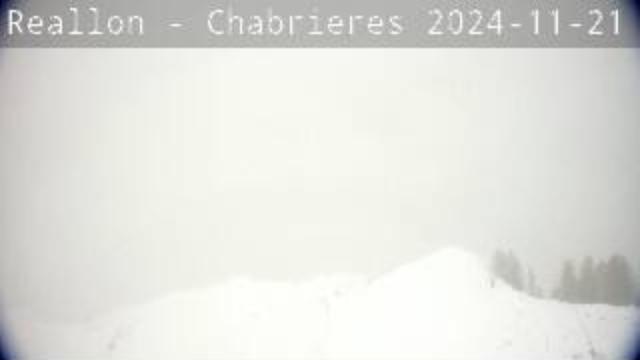 WebCam showing current Snow conditions in Réallon