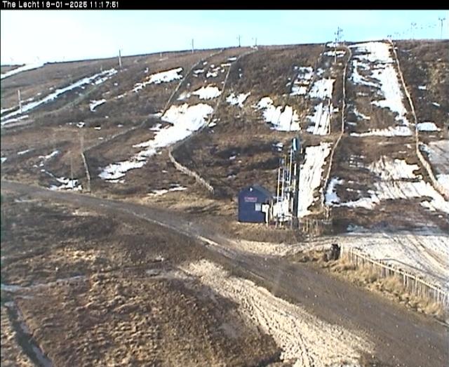 WebCam showing current Snow conditions in The Lecht