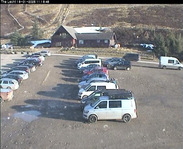 WebCam showing current Snow conditions in The Lecht