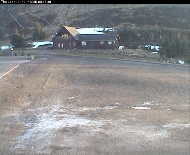 WebCam showing current Snow conditions in The Lecht