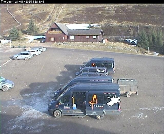 WebCam showing current Snow conditions in The Lecht