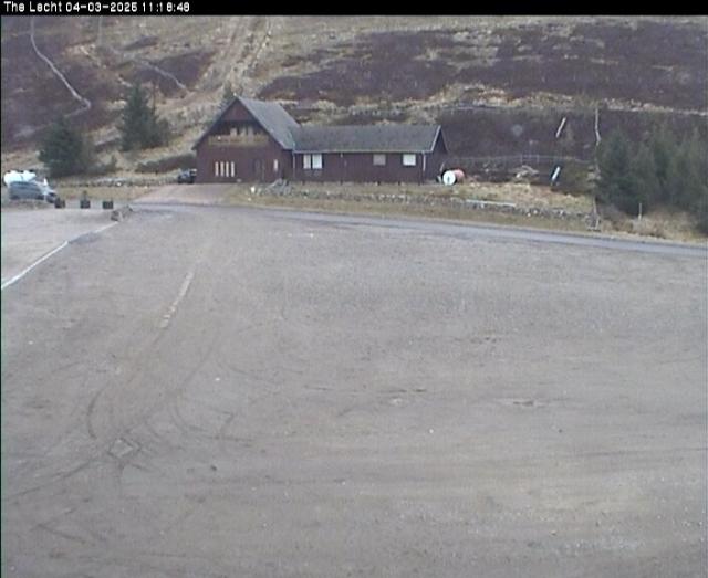 WebCam showing current Snow conditions in The Lecht