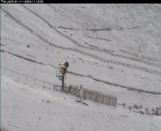 WebCam showing current Snow conditions in The Lecht