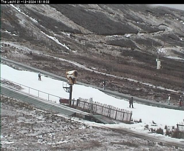 WebCam showing current Snow conditions in The Lecht