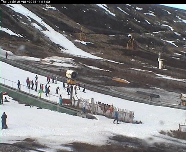 WebCam showing current Snow conditions in The Lecht