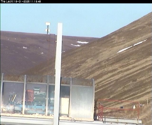 WebCam showing current Snow conditions in The Lecht