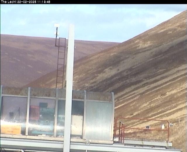 WebCam showing current Snow conditions in The Lecht