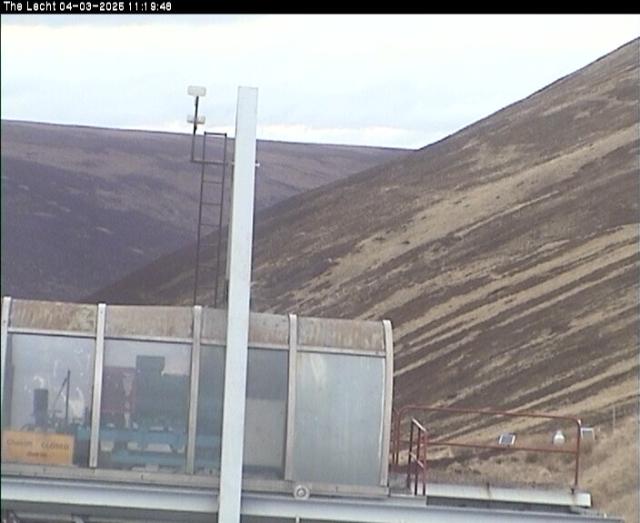 WebCam showing current Snow conditions in The Lecht