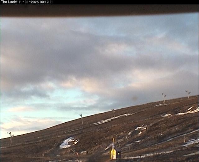 WebCam showing current Snow conditions in The Lecht