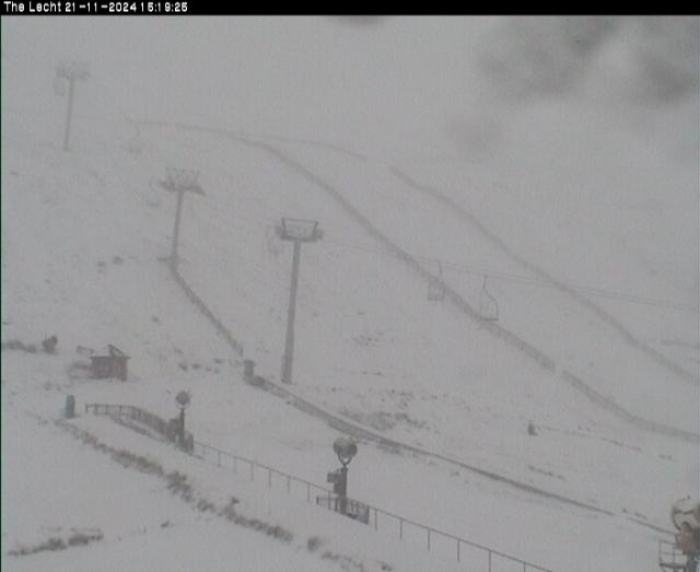 WebCam showing current Snow conditions in The Lecht