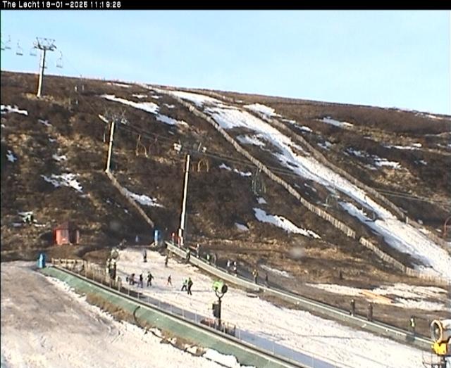 WebCam showing current Snow conditions in The Lecht