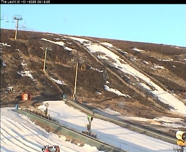 WebCam showing current Snow conditions in The Lecht