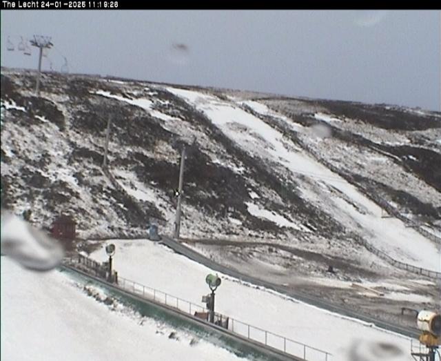 WebCam showing current Snow conditions in The Lecht