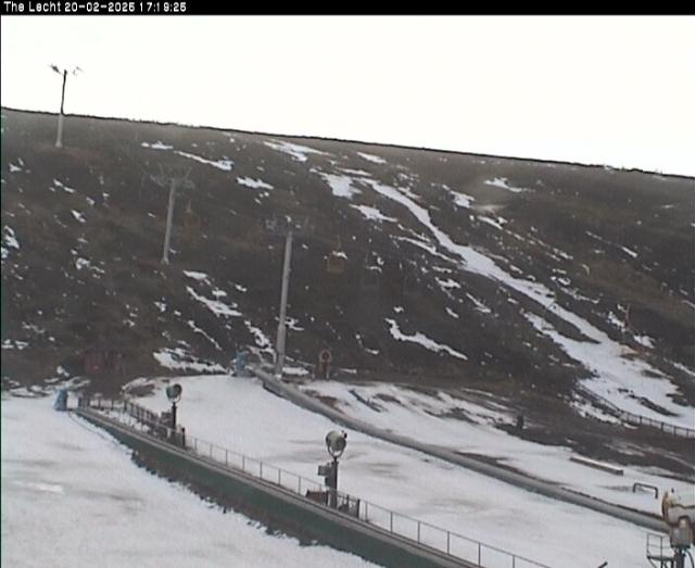 WebCam showing current Snow conditions in The Lecht