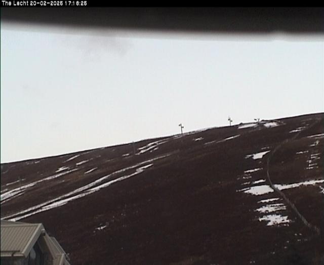 WebCam showing current Snow conditions in The Lecht